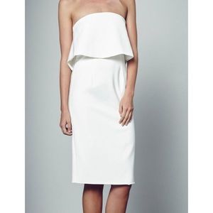 White Shilla The Label Midi Dress